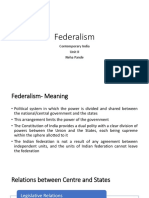 Ci - Unit 2 - Topic 2 - Federalism