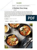Instant-Pot Chicken Taco Soup