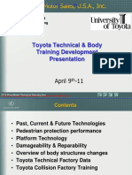 Toyota Training New Vehicle Technology