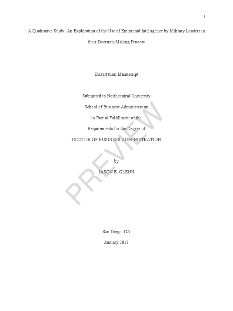 A qualitative study an exploration of the use of emotional