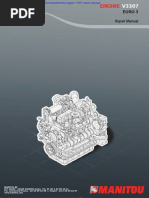 Kubota v1505 Engine Repair Manual | PDF | Horsepower | Pump