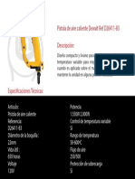 Ficha Tecnica de Pistola de Aire Caliente Dewalt-Min