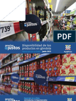 Precios Justos" Alcanzó Un 76,7% de Cumplimiento en La Plata Durante El Mes de Junio