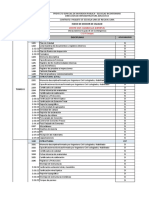 Indice Dossier de Calidad - LOR 004 Obras Exteriores