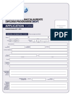 IBDP Application Form
