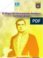 CRD No 10 El Origen Del Pensamiento Religioso de Rubén Darío