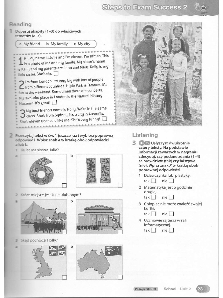 Steps Plus Klasa 4 ćwiczenia Steps Plus 4 | PDF