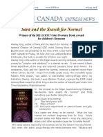 2021-06 Express News - Iode Canada Announces Winner of The 2021 Iode Violet Downey Book Award Final
