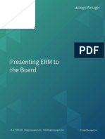 Presenting ERM To The Board Ebook LogicManager