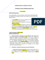 Consideraciones 2° Llamado Feb-Mar 2021