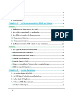 Le Financement Des PME Au Maroc