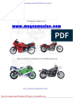 Kawasaki Kx250f 2004 Service Manual