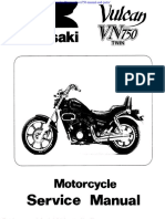 Kawasaki Vn750 Manual and Parts