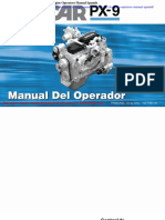 Paccar Engine Manuals Paccar PX 9 Engine Operators Manual Spanish