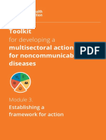 Toolkit Multisectoral Action Plan For Noncommunicable Diseases