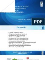 Promoción en El Uso de Nuevas Tecnologías y Refrigerantes Con Bajo Potencial de Calentamiento Global