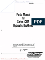 Hein Warner c14b PM 9308135 Parts Book