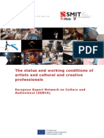 Study On The Status and Working Conditions of Artists and Creative Professionals - Final Report