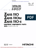 Hitachi Zaxis Zx110 Equipment Components Parts