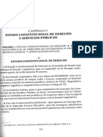 Estado Constitucional de Derecho y Sercivios Públicos