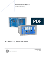Acceleration Measurements: Operation and Maintenance Manual