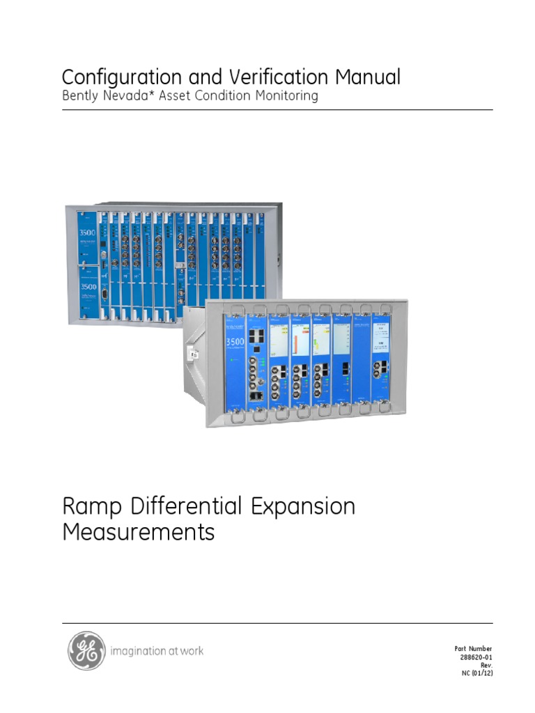 Ramp Differential Expansion Measurements Configuration and