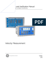 Velocity Measurement: Configuration and Verification Manual