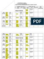 2nd Revised1st Sem Exam Time Table - 2021-22