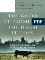 Carol J. Adams, Alice Crary, Lori Gruen - The Good It Promises, the Harm It Does_ Critical Essays on Effective Altruism-Oxford University Press (2023)