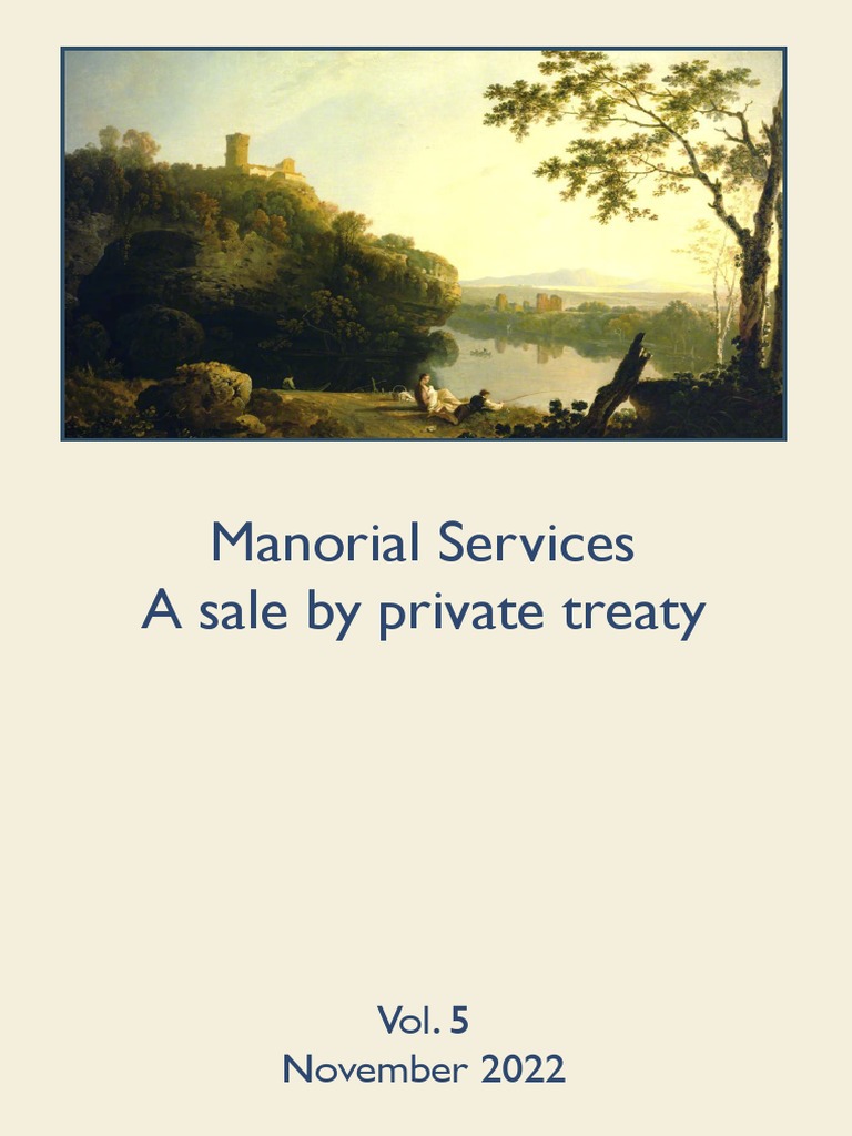 Manorial Services Lordship of November 2022 Vol.5-2 | PDF