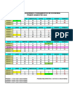 Calendario Academico Usach 1 - 2023 Fundamentos de Economia