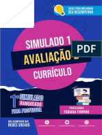 22 - Simulado 1 - Avaliação e Currículo