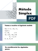 Método Simplex - 2022