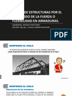 08 Análisis Estructuras Método Flexibilidad Armaduras.