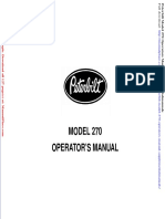 Peterbilt Model 270 Operators Manual Supplementalmanuals