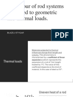 Geometric and Thermal Loads