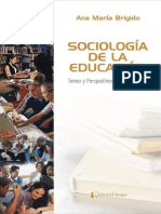 48.00 Sociologia de La Educacion Ana Maria Brigido PDF