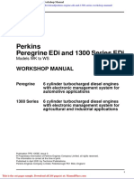 Perkins Engine Edi and 1300 Series Workshop Manual