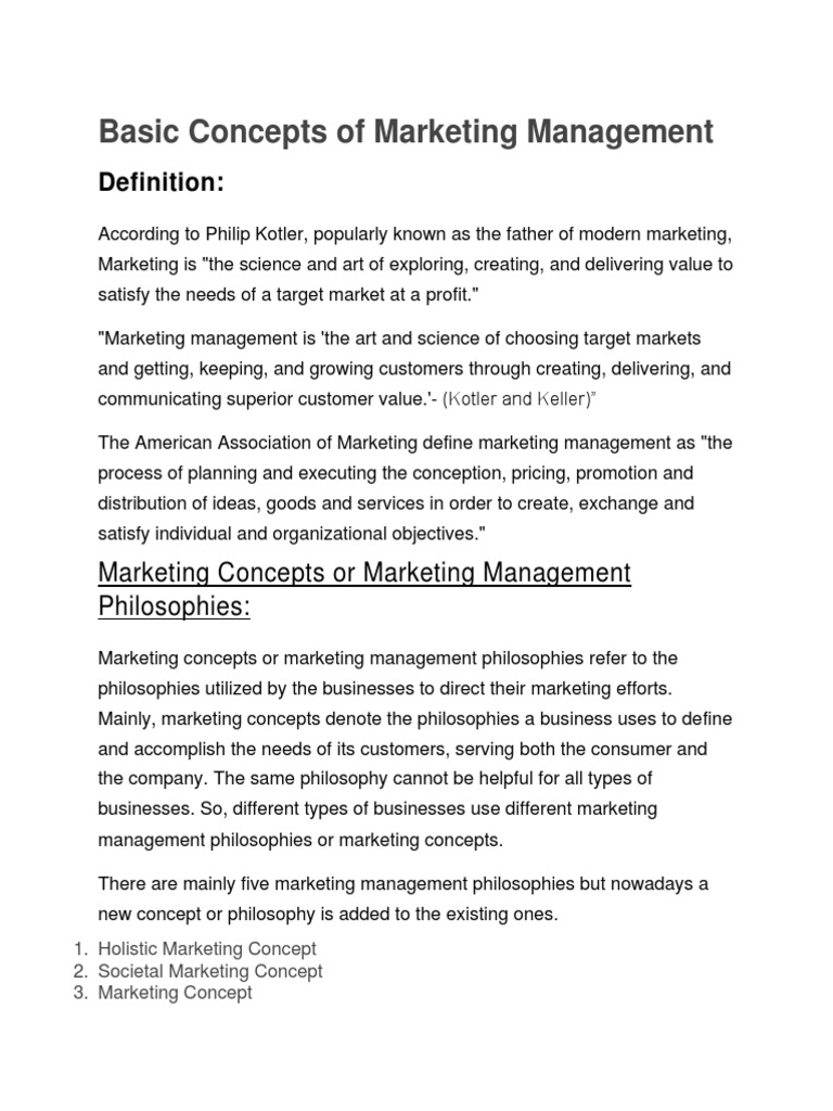 Marketing Concepts Explained | PDF | Search Engine Optimization | Marketing