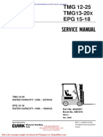 Clark SM 616 Service Manual