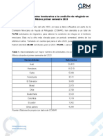 Reporte Primer Semestre 2023 COMAR