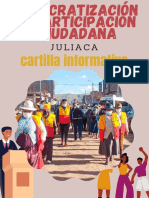 Democracia y Participasio Ciudadana en JULIACA