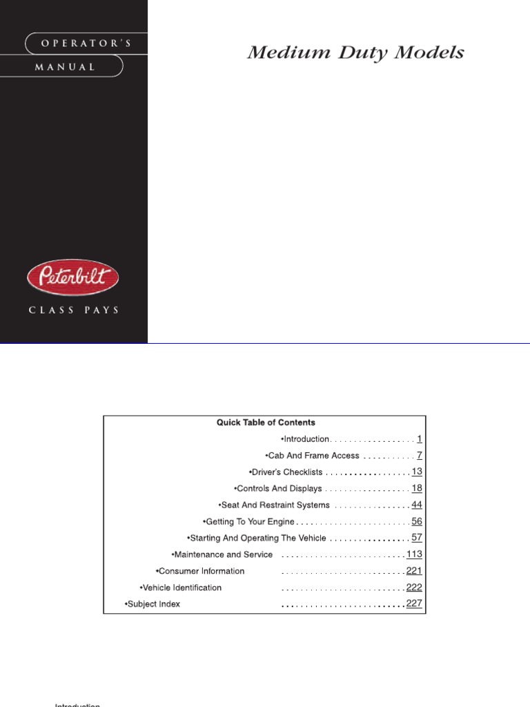 2016 PETERBILT 579 SERVICE MANUAL PDF visual data 5
