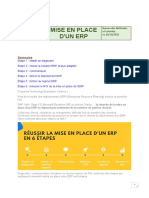 Mise en Place D'un Erp