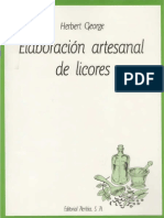 Elaboracion Artesanal de Licores