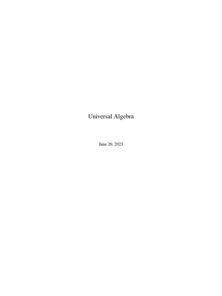 Algebra | PDF | Module (Mathematics) | Ring (Mathematics)