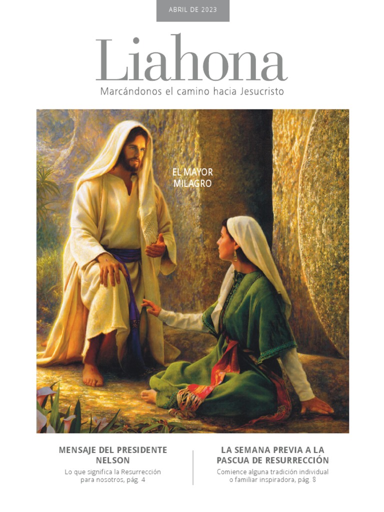 Liahona 04 Abril 2023 | PDF | Pascua de Resurrección | Jesús