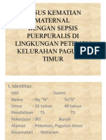 Kematian Ibu Dengan Sepsis