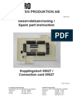 55813TL Reservdelsmontage Kopplingskort 55027TL A5 Häfte SE - EN 2021-05-24