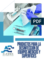 BROCHURE - PRODUCTOS DE DESINFECCION Y ESTERILIZACION, Multiservicios Alemma EIRL